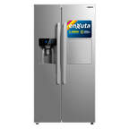 Refrigerador Side By Side Frío Seco Inverter 490 Litros con Dispensador y Bar - China