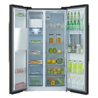 Refrigerador Side By Side Frío Seco Inverter 490 Litros con Dispensador y Bar - China