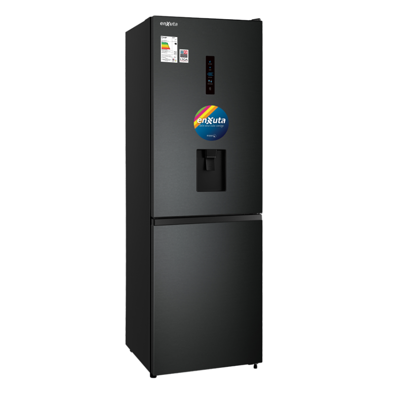 Refrigerador Combi Frío Seco 304 Litros Dark Inox con Dispensador y Control Digital - China
