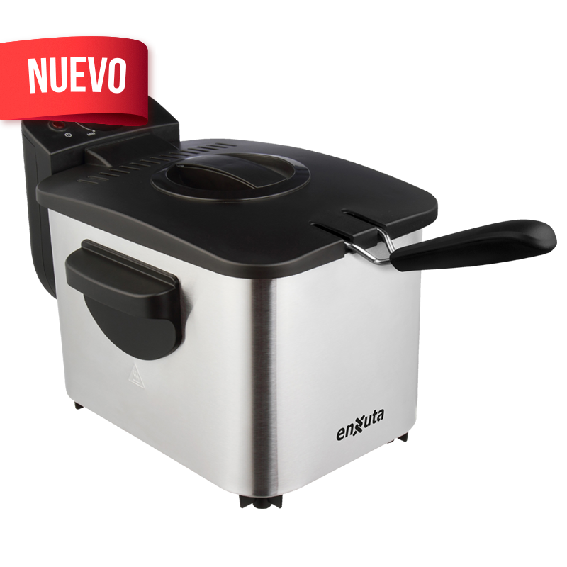 Freidora Eléctrica de Aceite 3 Litros