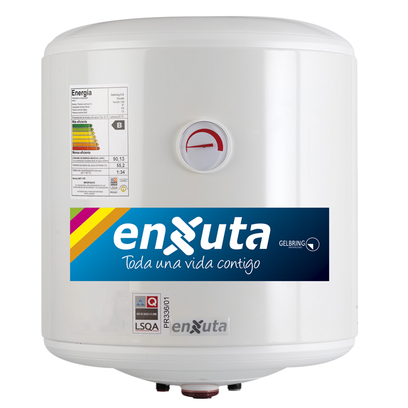 Termotanque de Acero 40 Litros línea Cilíndrica