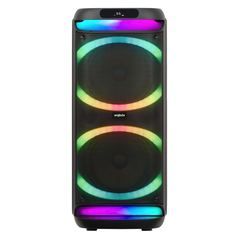 Party Box Portátil 2 x 10 Pulgadas 1.000 Watts PMPO