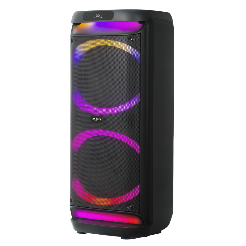 Party Box Portátil 2 x 10 Pulgadas 1.000 Watts PMPO