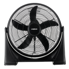 Turbocirculador de Aire 50 cm Diámetro de Piso o Pared Negro