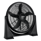 Turbocirculador de Aire 50 cm Diámetro de Piso o Pared Negro