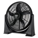 Turbocirculador de Aire 50 cm Diámetro de Piso o Pared Negro