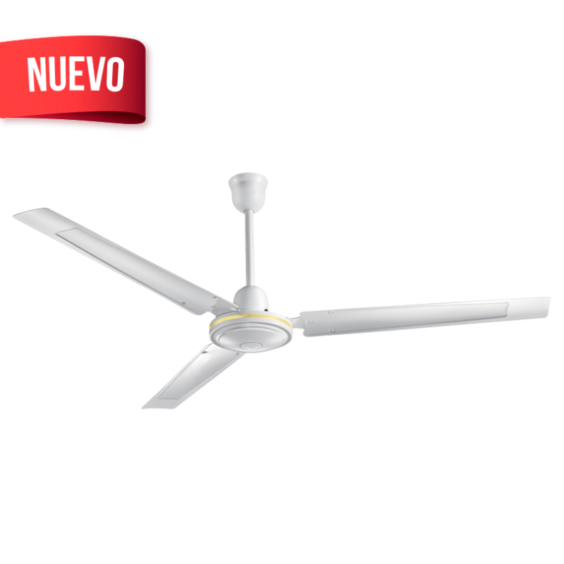 Ventilador de Techo 140 cm de Diámetro Blanco