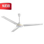 Ventilador de Techo 140 cm de Diámetro Blanco