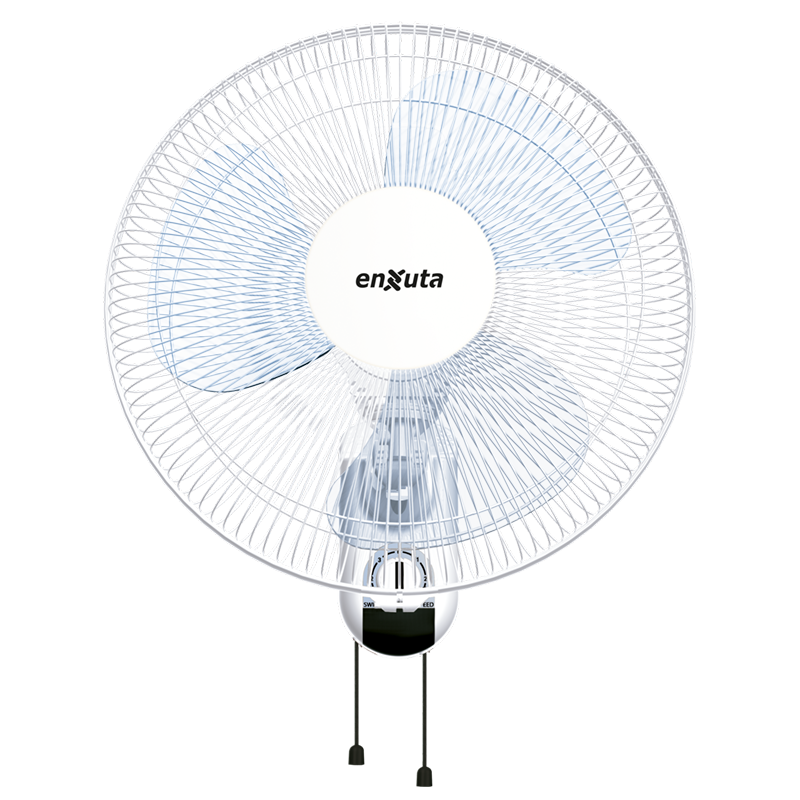 Ventilador de Pared 40 cm de Diámetro Blanco